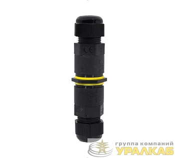 Коннектор кабельный PCC-I3-F 3х2.5 24А IP68 JazzWay 