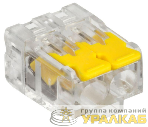 Клемма строительно-монтажная СМК 228-412 (уп.100шт) IEK UKZ60-412-100 детальная картинка