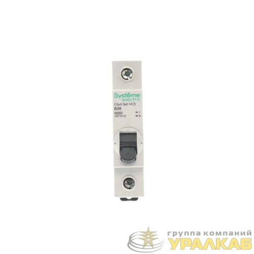 Выключатель автоматический 1п City9 Set (АВ) B 20А 6кА 230В SE 