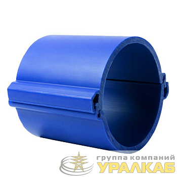 Труба гладкая ПНД разборная d160мм 750Н син. (дл.3м) PROxima EKF tr-hdpe-160-750-blue