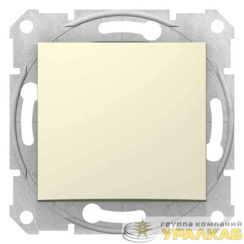 Выключатель 1-кл. СП Sedna 10А IP20 (сх. 1) 250В механизм беж. SchE SDN0100147 детальная картинка
