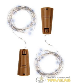 Гирлянда "Пробки" DC-G04-20WS2 20 LED 3х(LR44/LR1154/AG13/G13) в компл. бел. (уп.2шт) ФАZА 5059696