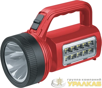 Фонарь-прожектор кемпинговый 93 893 NPT-SP34-ACCU 1LED 3Вт+10LED 5Вт lead-acid 0.6 NAVIGATOR 93893