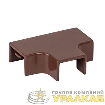 Угол T-образный 15х10 под темн. дерево Plast PROxima (уп.4шт) EKF tchd-15-10x4