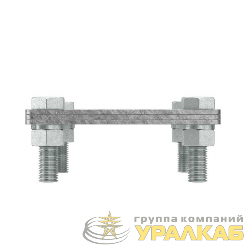 Соединитель полоса-полоса 25-40мм с разделит. пластиной 80х70мм DKC NG3105R