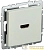 Розетка СП BRITE HDMI РHDMI-0-БрКр механизм беж. IEK BR-H10-K10