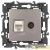 Розетка компьютерная + телевизионная Elegance 14-3110-16 RJ45+TV титан Эра Розетка компьютерная + телевизионная Elegance 14-3110-16 RJ45+TV титан Эра