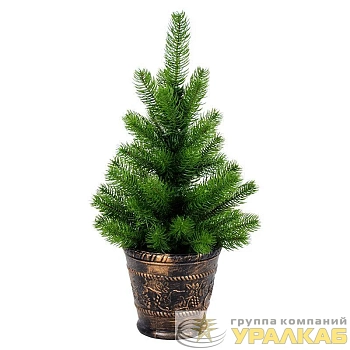 Елочка 45см IP20 литая в пластик. горшочке Neon-Night 