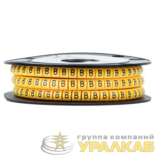 Маркер каб. 1.5кв.мм "B" (к-1000ед) (ЕС-0) EKF plc-KM-1.5-B детальная картинка
