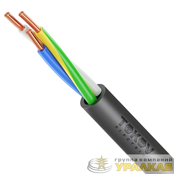 Кабель TOKOV ELECTRIC ВВГнг(А)-LS 3х16 ОК (N PE) 1кВ (м) УТ000029816