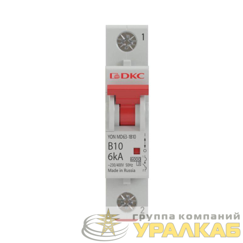 Выключатель автоматический модульный 1п C 25А 6кА MD63 YON 