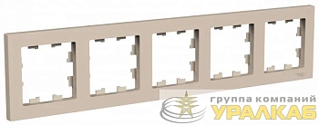 Рамка 5-пост. AtlasDesign универс. песочн. SE ATN001205