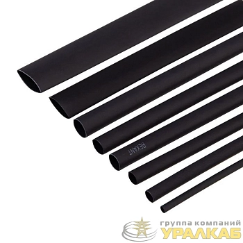 Набор трубок термоусадочных №5 STANDARD ТУТ нг (уп.18шт по 10см) Rexant 