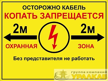 Табличка ПВХ односторонняя 210х280х5мм Протэкт УП-00006260