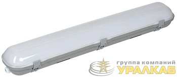 Светильник ДСП 1321 40Вт 5000К IP65 600мм пласт. сер. IEK LT-DSP0-1321-040-50-K01