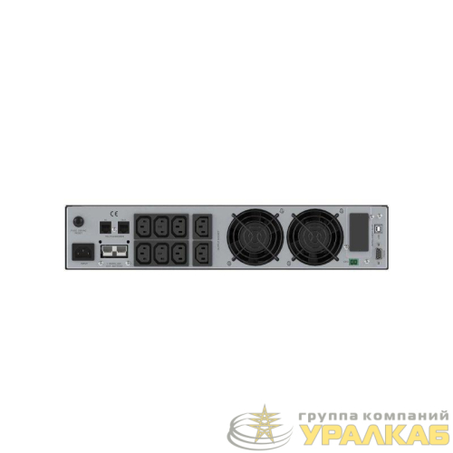 Источник бесперебойного питания онлайн для Small Rackmount 2000В.А/1800Вт 1/1 8хIEC C13 EPO USB RS-232 Rack 2U без АКБ 9А.ч DKC SMALLR2A0PI
