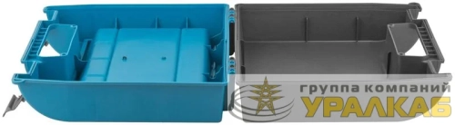 Ящик для дрели 340мм с органайзером12 отделений MOS 