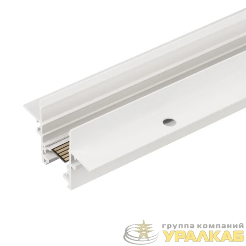 Трек встраиваемый MAG-TRACK-2538-FDW-1000 WH 5LN IP20 метал. Arlight 