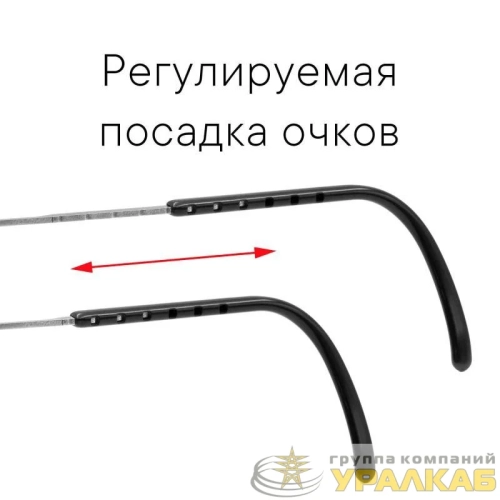 Очки черно-белые солнцезащитные из титана с оливк. линзами DKC 