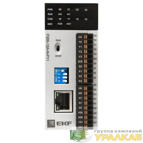 Контроллер программируемый F200 12 в/в N PRO-Logic (без поверки) PROxima EKF F200-12A-N-P11 детальная картинка