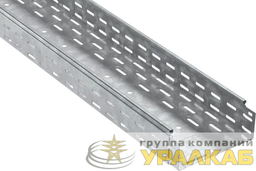 Лоток листовой перфорированный 300х80 L3000 сталь HDZ IEK CLP10-080-300-3-M-HDZ детальная картинка