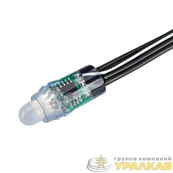 Модуль герметичный ARL-UVR-D12 5В White6000 (0.3Вт IP67 90 deg) пластик (уп.500шт) Arlight 042976