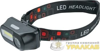 Фонарь налобный 93 890 NPT-H32-ACCU 1COB 5Вт+1CREE 3Вт li-ion 1.2А.ч NAVIGATOR 