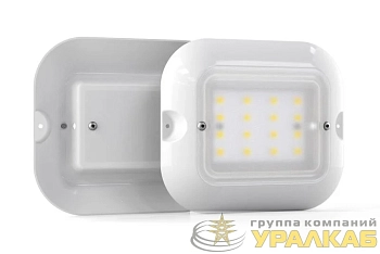 Светильник светодиодный АТ-ДБП-01-09 Lux "Medusa Lux" 9Вт 1100лм 5000К IP54 для ЖКХ Атон АТДБП0109Lux