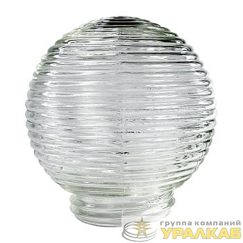 Рассеиватель НББ 62-009-А 85 "Кольца" стекло прозр. (в пленке) Элетех 