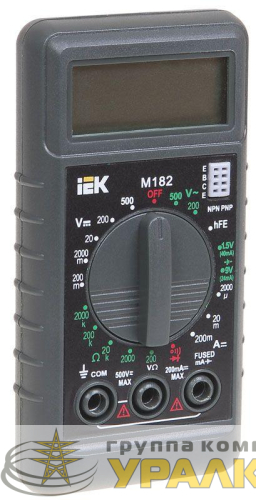 Мультиметр цифровой Compact M182 IEK TMD-1S-182 детальная картинка