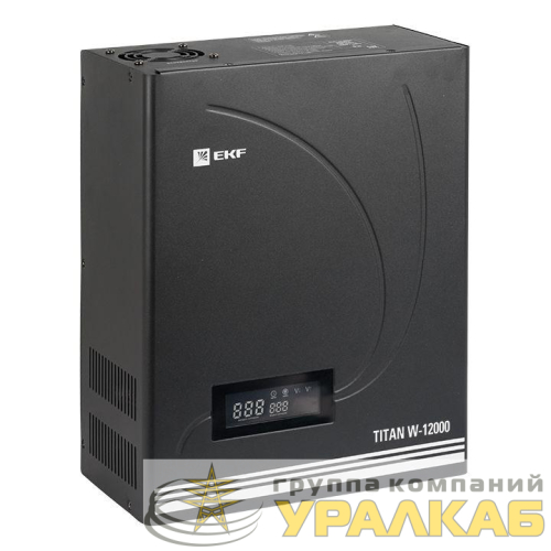 Стабилизатор напряжения настенный 12кВт PROxima EKF stab-w-12000 детальная картинка