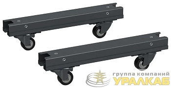 Комплект роликов для шкафа шир. 600мм черн. LINEA S ITK LS-SRS05-600