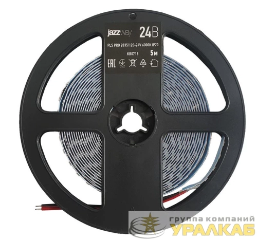 Лента светодиодная PLS PRO 2835/120-24В 6000К IP20 (уп.5м) Pro JazzWay 