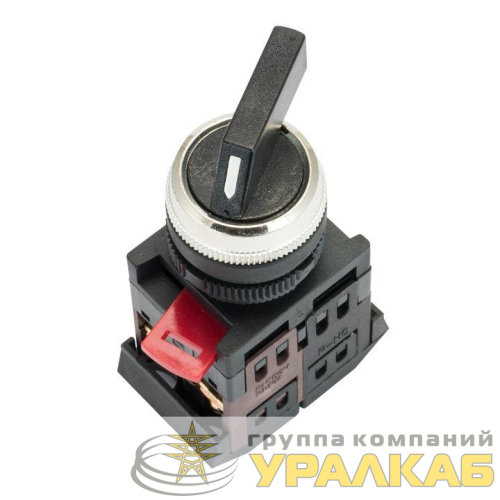 Переключатель  АLСLR-22 3P черн. NO+NC PROxima EKF psw-alc-3p детальная картинка