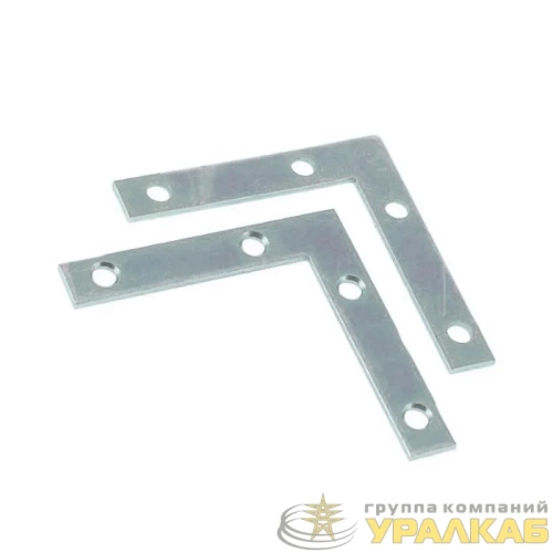 Уголок оконный плоский 40х40х10х1.5мм желт. Tech-Krep/Zitar 148318 детальная картинка