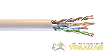 Кабель СегментЛАН U/UTP кат.5E PVCLSнг(А)-FRLS 2х2х0.52 (м) СегментЭнерго 