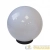 Светильник садово-парковый Шар D400мм E27 бел. НТУ 01-150-401 ЭРА 