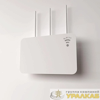 Держатель для хранения роутера с регулировкой размеров настенный бел. Rexant 38-0714