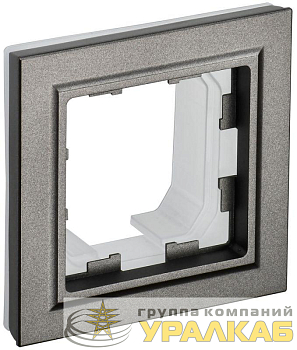Рамка 1-м IP44 BRITE РУ-1-БрТБ-44 бронза IEK BR-M12-44-K45