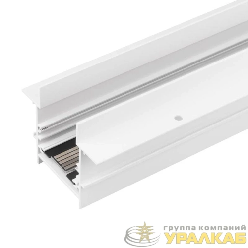 Трек встраиваемый MAG-TRACK-4560-FDW-2000 (WH 5LN) IP20 металл Arlight 