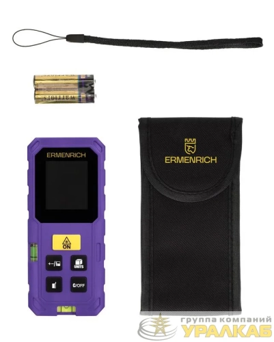 Рулетка лазерная Reel PLUS GS40 фиолет. Ermenrich 
