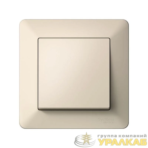 Рамка 1-м AtlasDesign Air беж./дым. бел. SE 