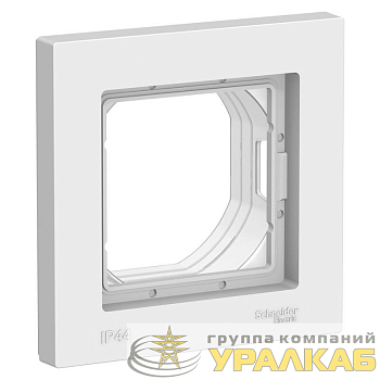 Рамка 1-м AtlasDesign Aqua IP44 бел. SE ATN440101