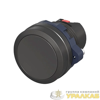 Головка кнопки плоская без фиксации черн. DKC 