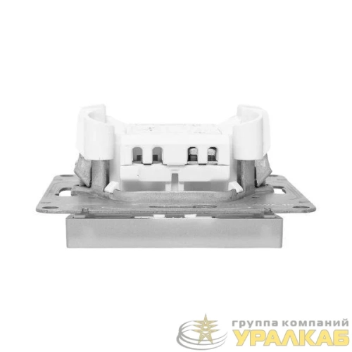 Выключатель 1-кл. СП Эпика механизм алюм. EKF 