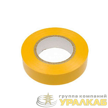 Изолента ПВХ 15мм (рул.20м) желт. REXANT 09-2602