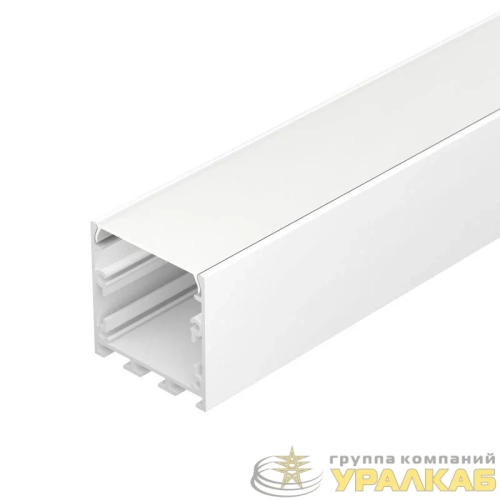 Профиль LINE-S-3535-2500 WHITE L2500 алюм. Arlight 