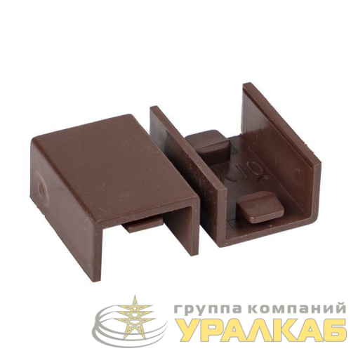 Соединитель 15х10 под темн. дерево Plast PROxima (уп.4шт) EKF cond-15-10x4 детальная картинка