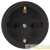 Розетка RX11-B-IP44 16А IP44 прямая с заземл. каучук черн. ЭРА Розетка RX11-B-IP44 16А IP44 прямая с заземл. каучук черн. ЭРА