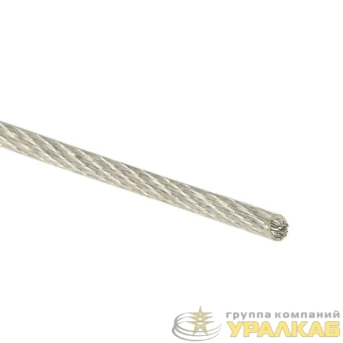 Трос в оплетке ПВХ 2/3мм (уп.200м) EKF 